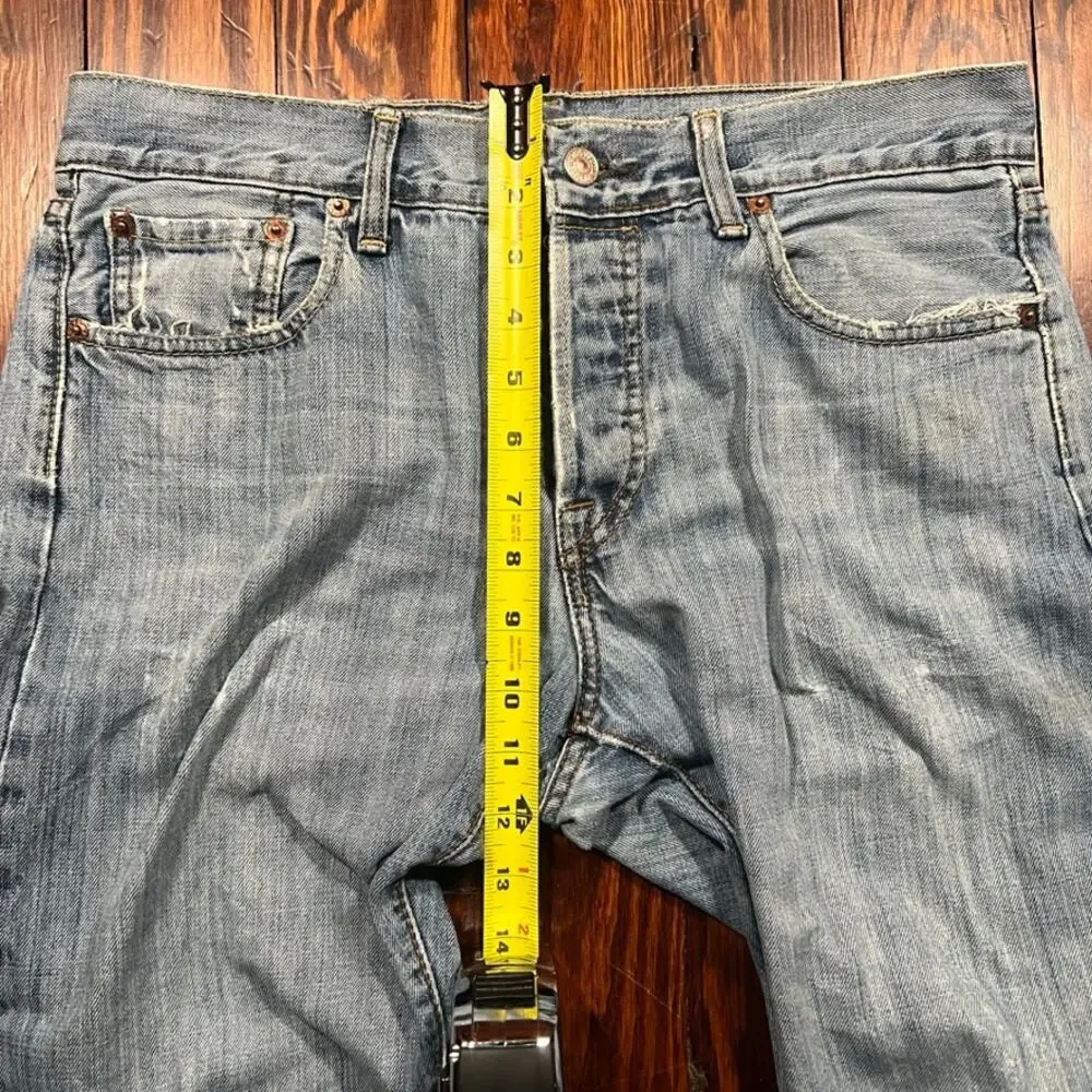 Levi's 33x28 Y2K Jeans Blue Straight